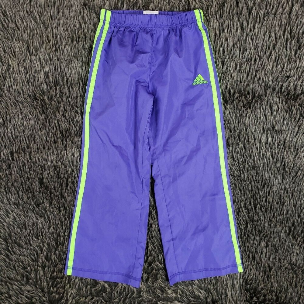 ADIDAS Kids Purple Track Pants